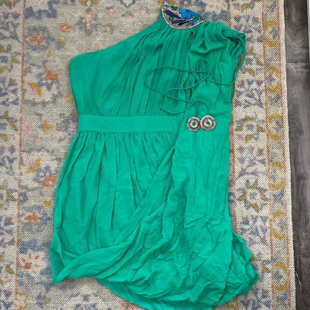 Temperley London One Shoulder Dress